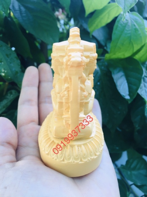 Tượng phật quan âm thế chí cao 9 cm
