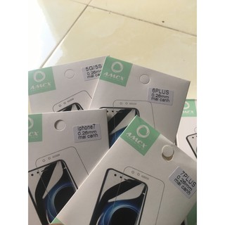 Kính cường lực 2.5d trong cho các dòng iphone