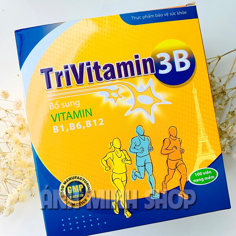 Trivitamin 3B - Bổ Sung Vitamin Nhóm B, Hỗ Trợ Tăng Cường Sức Khoẻ