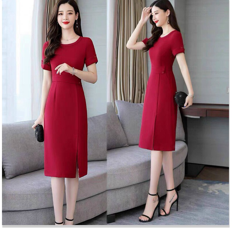 ĐẦM COTTON LỤA DÁNG SUÔNG MÁT LẠNH LANA FASHION