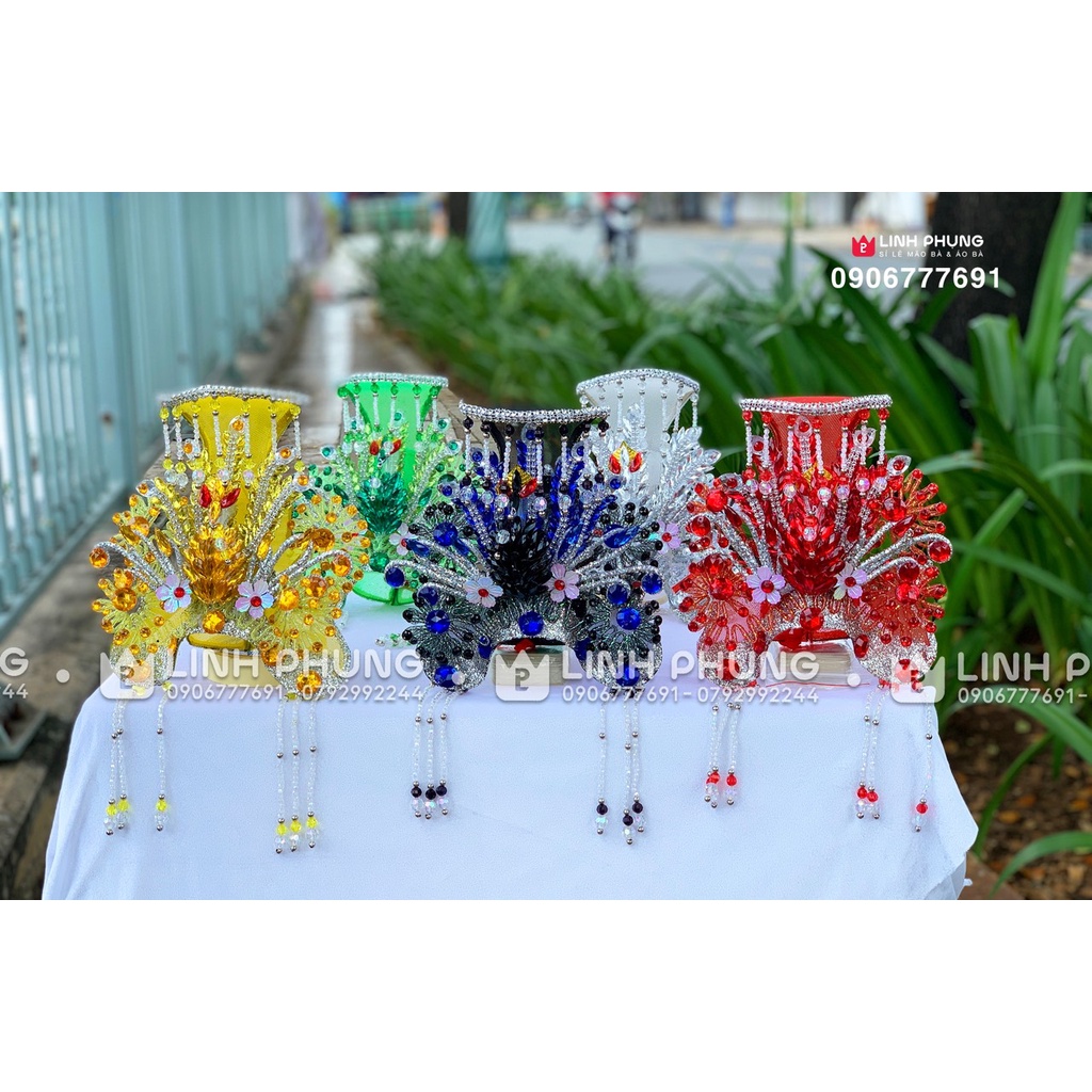 Combo áo mão 5 bà Ngũ Hành Nương Nương tượng cao 30cm,40cm
