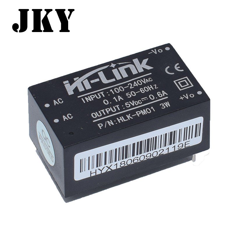 Mô Đun Nguồn mini AC-DC 220V Sang 5V 600mA HLK-PM01