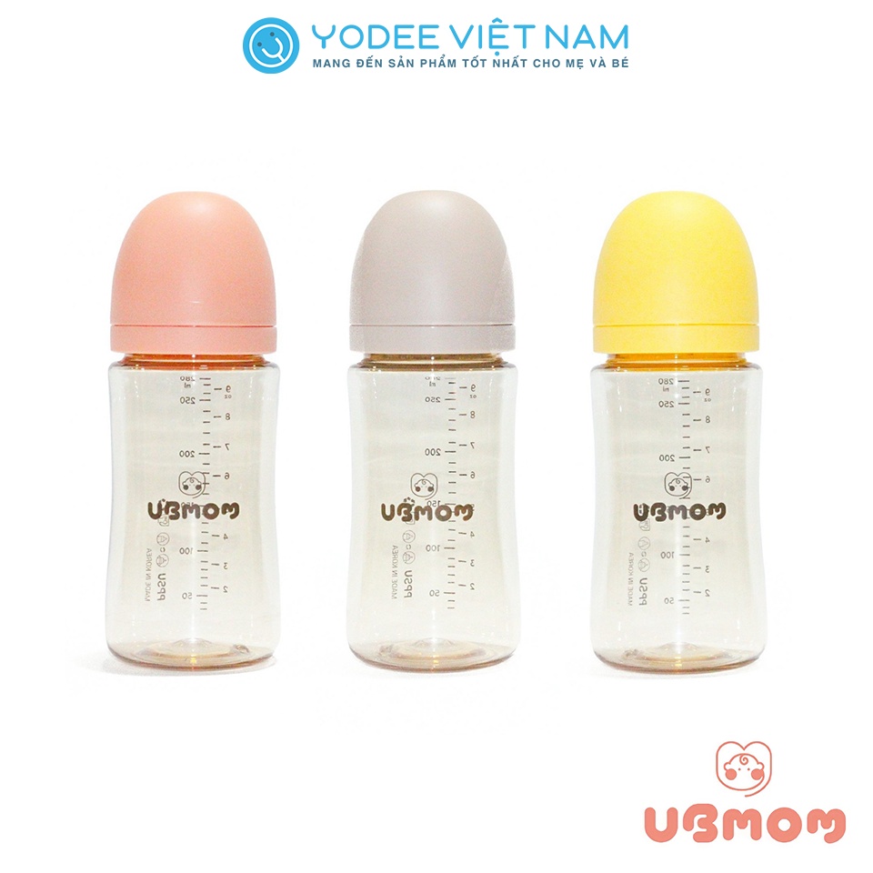 Bình sữa Ubmom PPSU cho bé