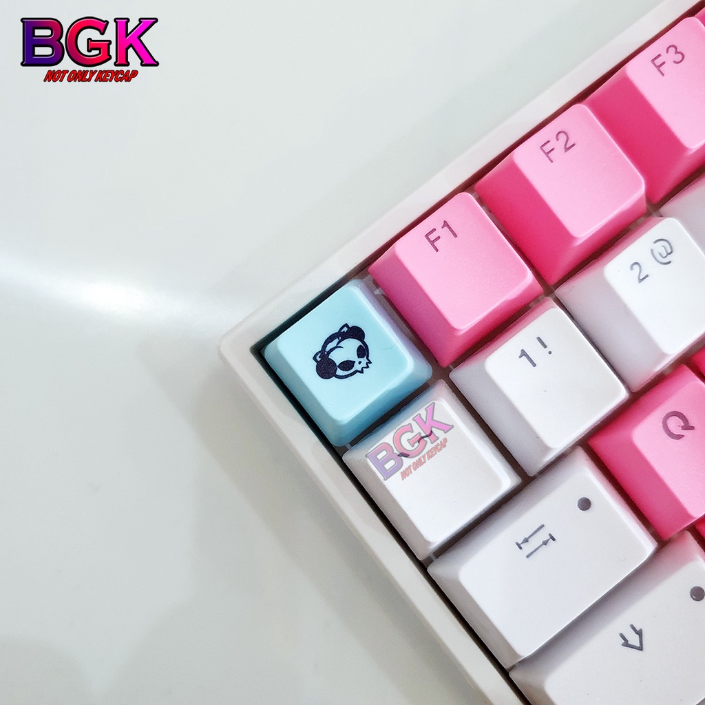 Keycap Lẻ Hình LOGO AKKO OEM profile in dye sub ( keycap resin độc lạ )( Keycap Artisan )