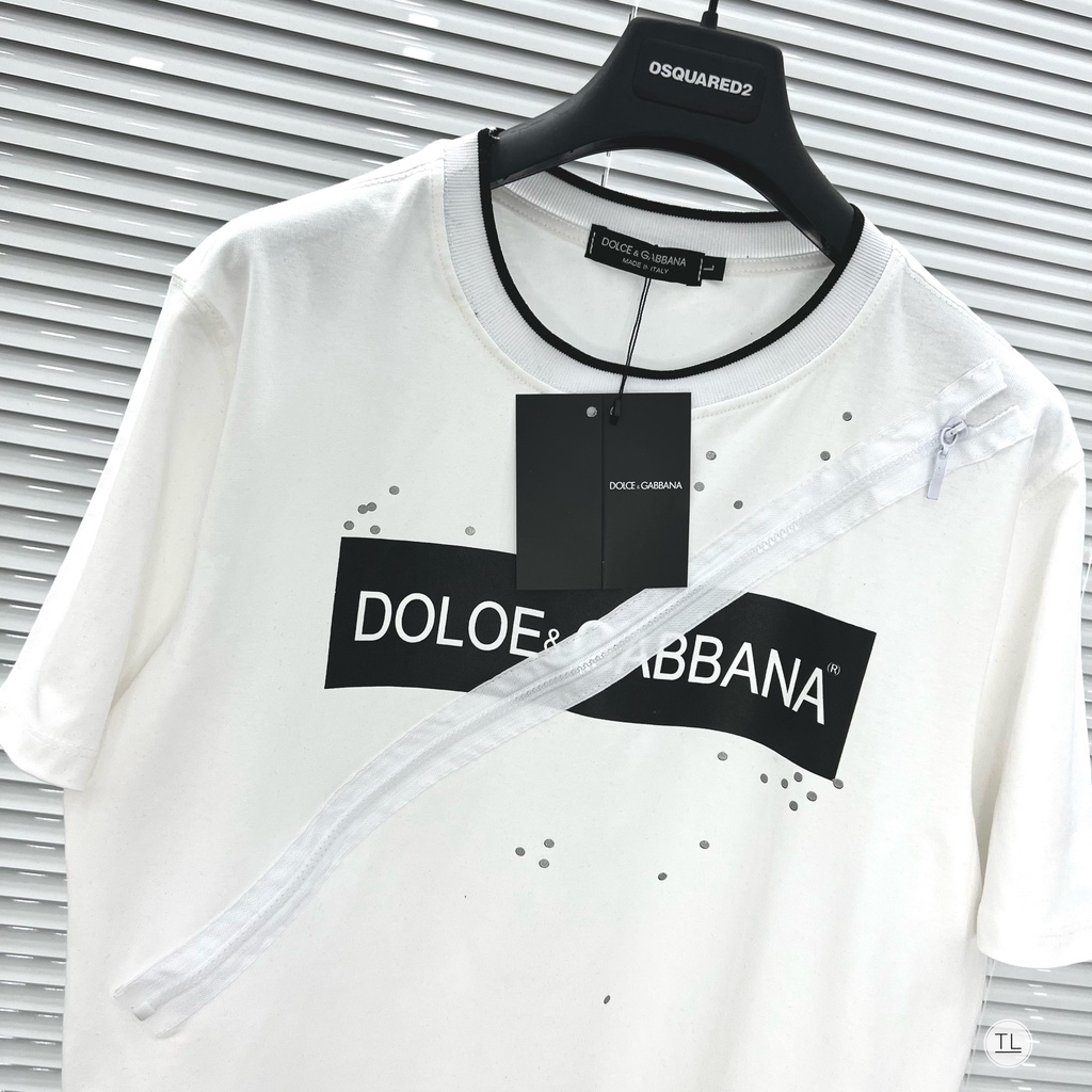 Áo polo thun nam cao cấp D&amp;G,áo phông ngắn tay vải cotton mềm mịn(ảnh thật)