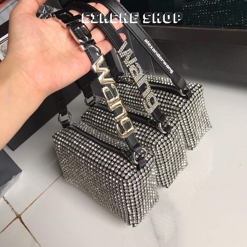Túi Xách Nữ Đính Đá Lấp Lánh Hàng Fullbox