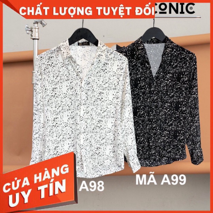 Dài Tay Form Chuẩn, Vải Cotton Lụa, Thoáng Mát, Chống Nhăn - Hàng nhập khẩu