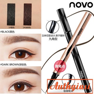 Kẻ mắt dạ chống trôi dễ kẻ Novo Easy To Draw Vàng Đen