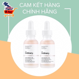 Serum tẩy da chết hoá học - lactic acid 5% + ha và latic acid 10% + ha – the ordinary