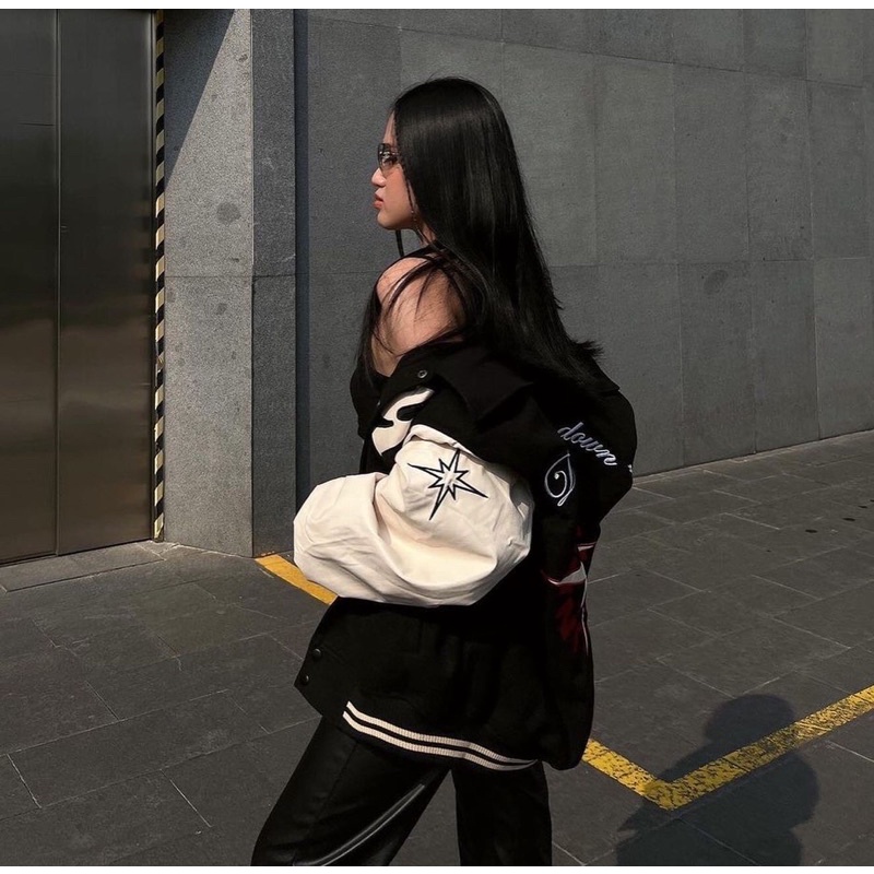 UNDERYOUNG - Áo Khoác Varsity Thunder Young