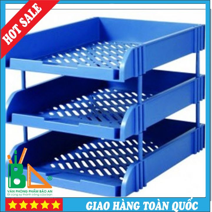 SALE SỐC Khay Tài Liệu 3 Tầng Nhựa Shuter S713