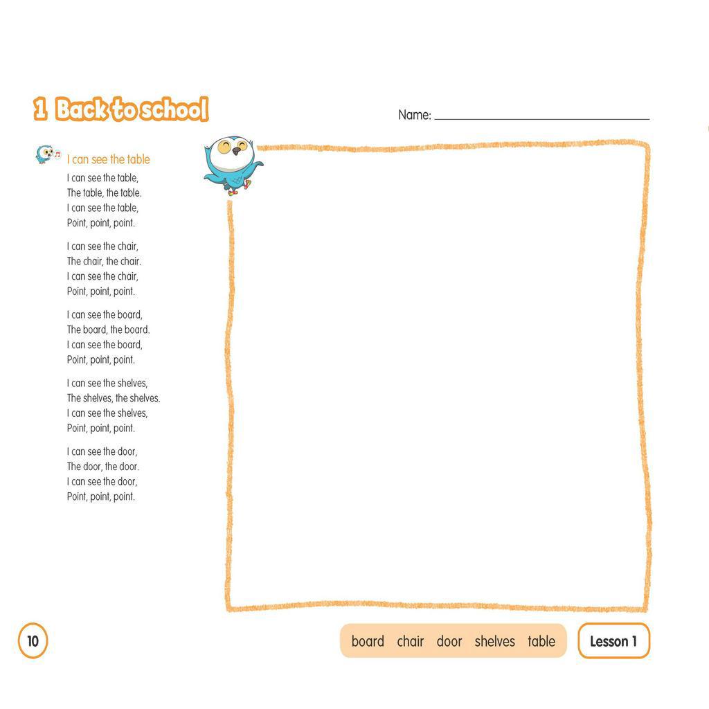 Sách - DTPbooks - Learn With Ollie 2 Student's Book with Sticker & Pop-Out