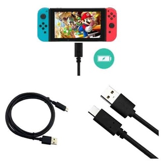 Dây Cáp Sạc USB Cho Nintendo Switch (Đen)