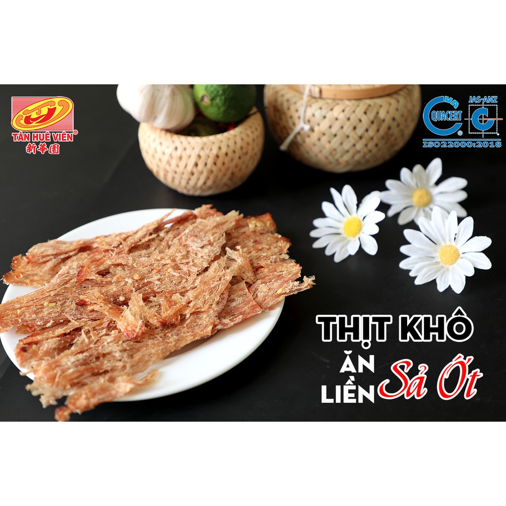 Thịt khô sả ớt 200g Tân Huê Viên