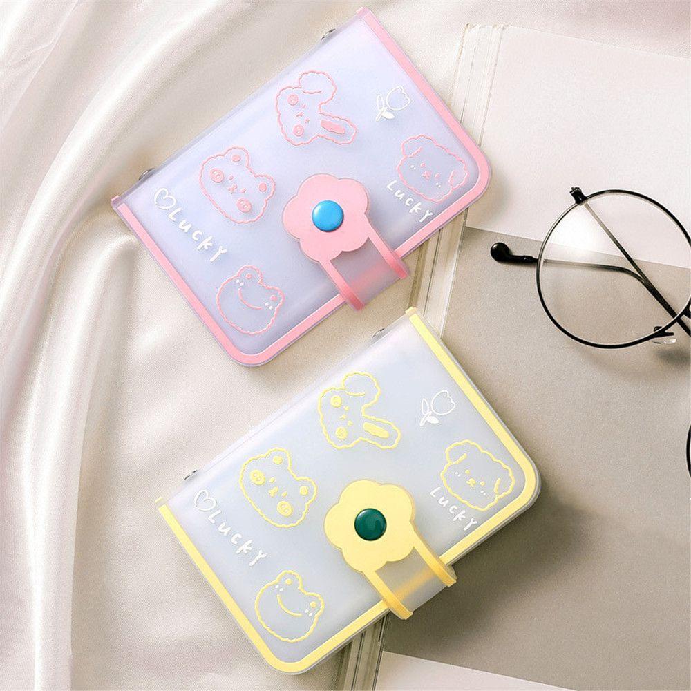 KENT1 Giá Đỡ Thẻ Ảnh Họa Tiết Hoạt Hình Đáng Yêu