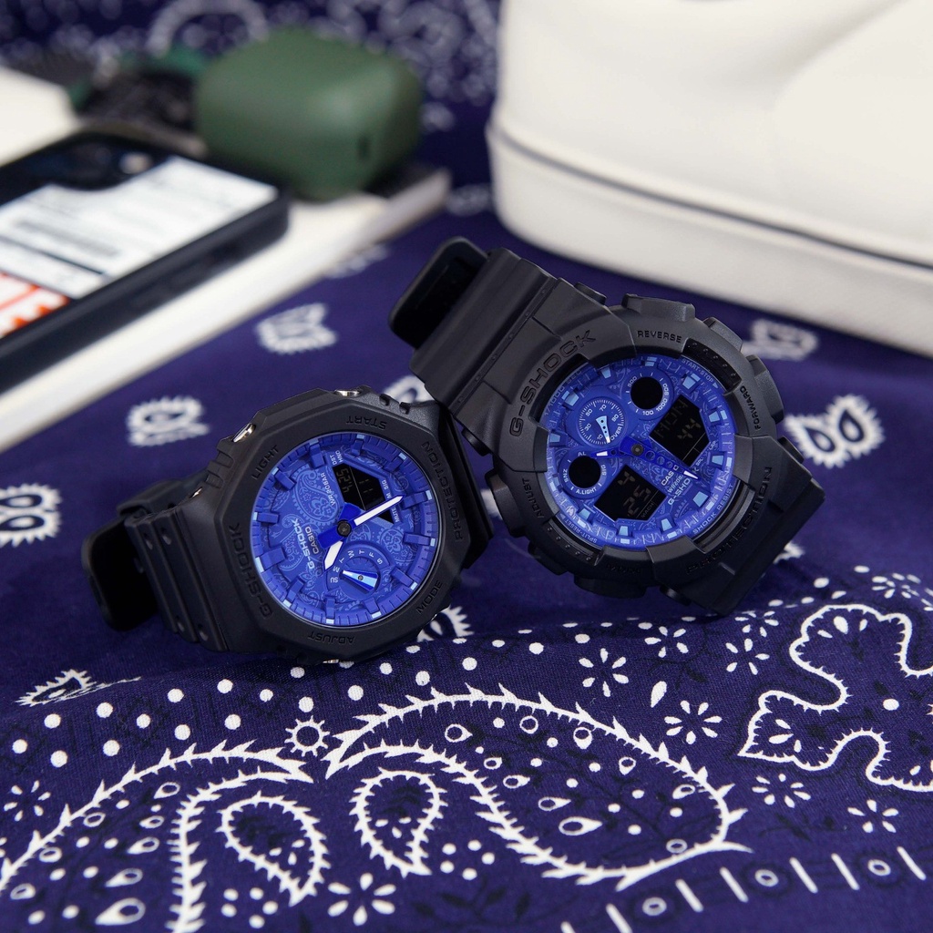 Đồng Hồ Casio Nam Dây Nhựa GSHOCK GA-2100BP-1ADR Chính Hãng
