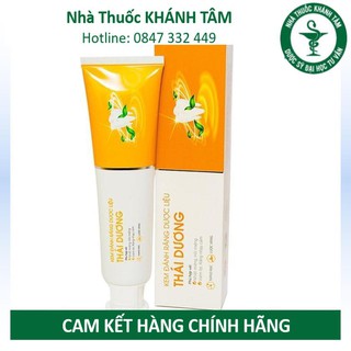 ! Kem Đánh Răng Dược Liệu Thái Dương ! !