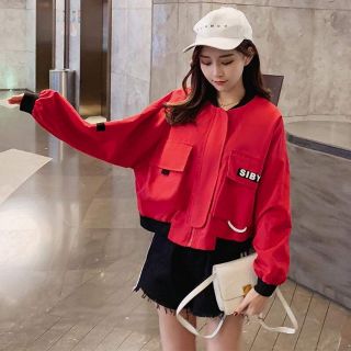 Áo khoác kaki nữ jacket dáng ngắn siêu cá tính