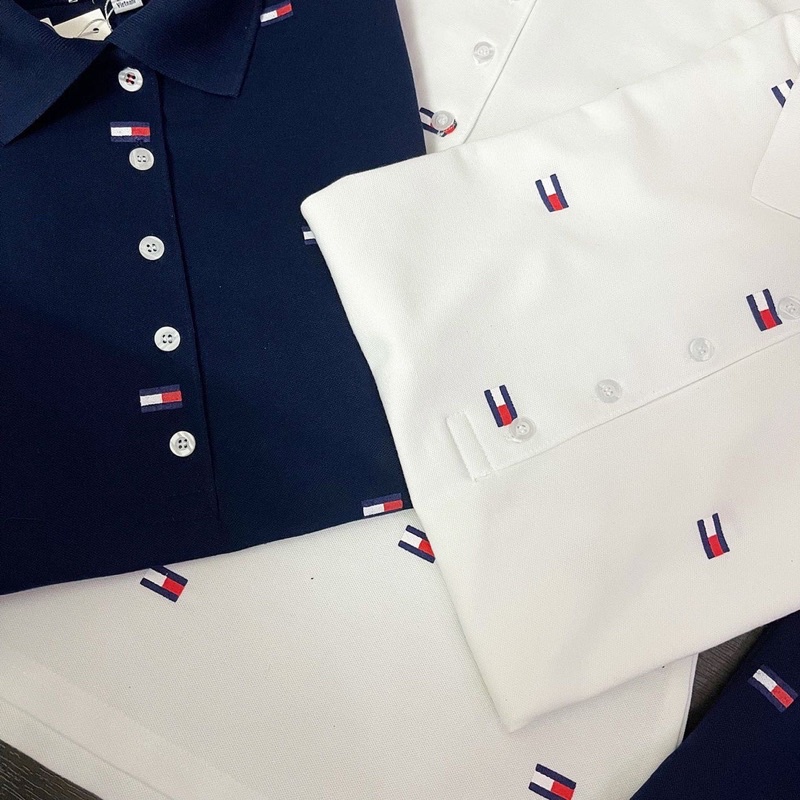 Áo polo in logo TM