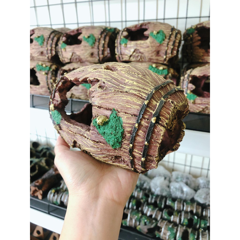 Khúc gỗ trang trí bể cá/ tép ( Phụ kiện trang trí thuỷ sinh)
