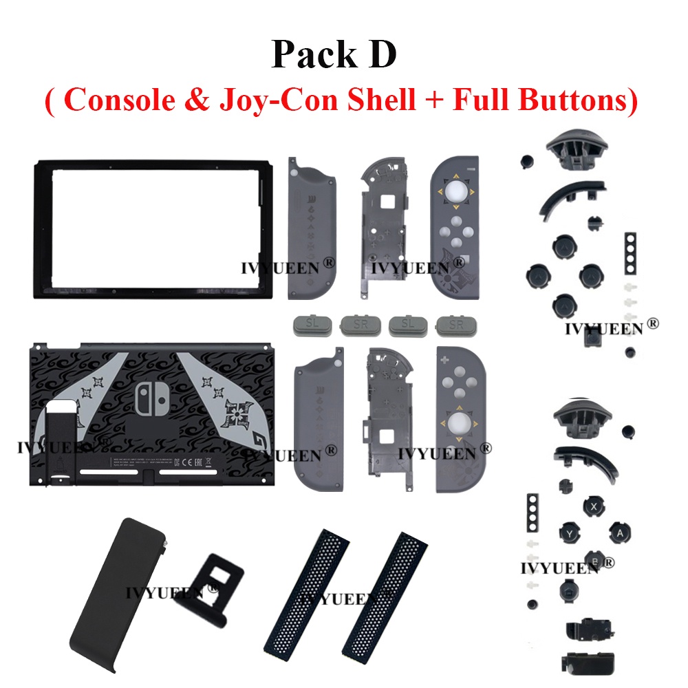 Vỏ bọc nút bấm thay thế cho tay cầm chơi game Nintendo Switch JoyCon