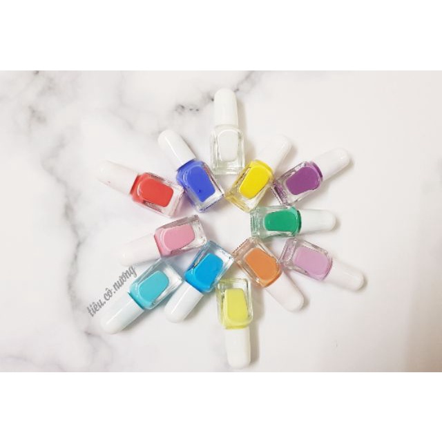 set 12 chai sơn móng tya an toàn cho bé primark