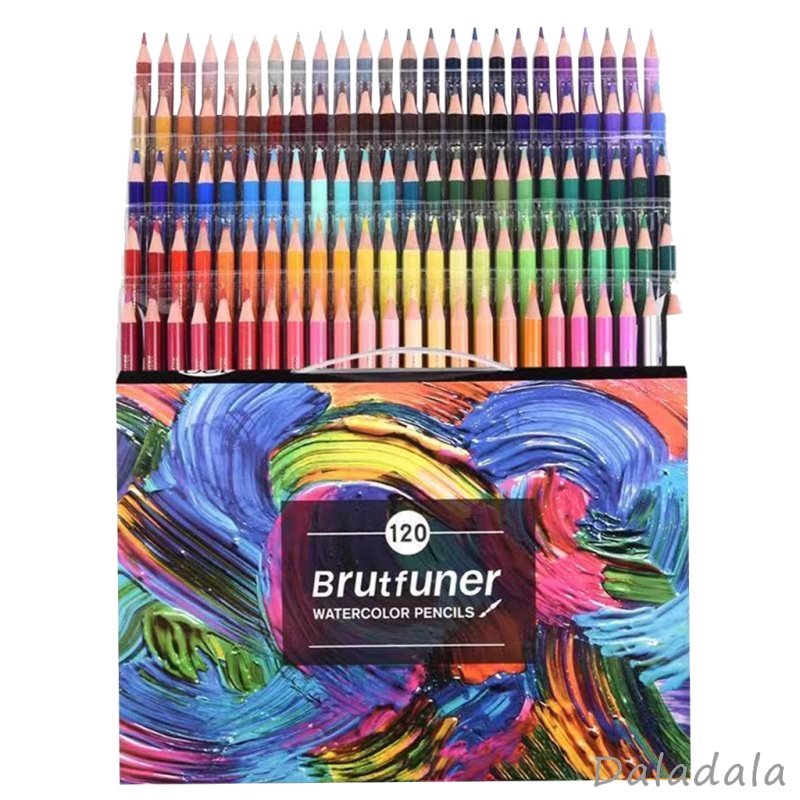 Multi Colored Art Drawing Pencils in Bright Assorted Shades, Art Supplies for Coloring, Blending and Layering