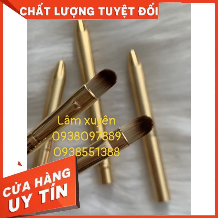 [FREESHIP] Cọ đánh son môi RUIXOU cán vàng, có nắp đậy, nhẹ nhàng tán đều son môi, mang lại vẻ đẹp tự tin cho phái đẹp