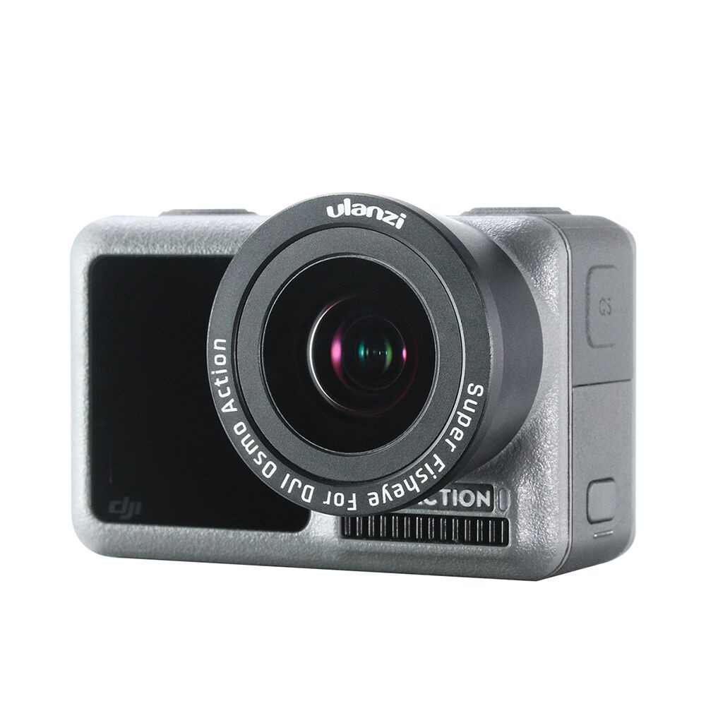 ỐNG LENS MẮT CÁ CHO GOPRO - OA-6 ULANZI OSMO ACTION FIS