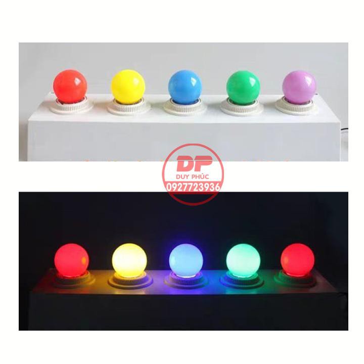 Bóng đèn led chanh 1 màu và đủ màu cao cấp – kín nước dùng trang trí – đèn ngủ