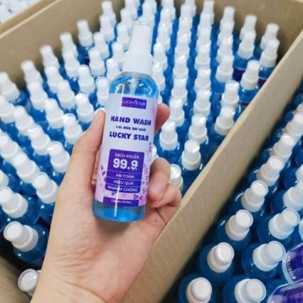 Cồn Xịt kháng khuẩn Lavender/Trà xanh/Dưa gang chai 200ml Lucky Star