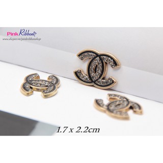 Charm - Chữ X đính đá dùng trang trí may mặc, phụ kiện thời trang, phụ liệu may mặc, phụ kiện tóc, DIY, handmade