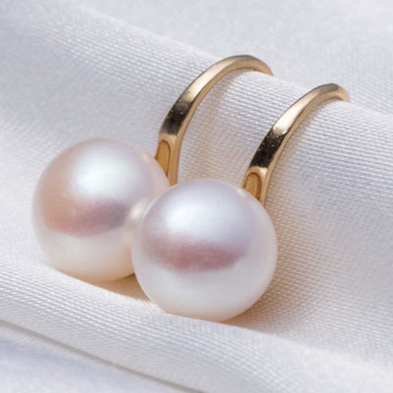 Ladies Korean Style Temperament Pearl Stud Earrings