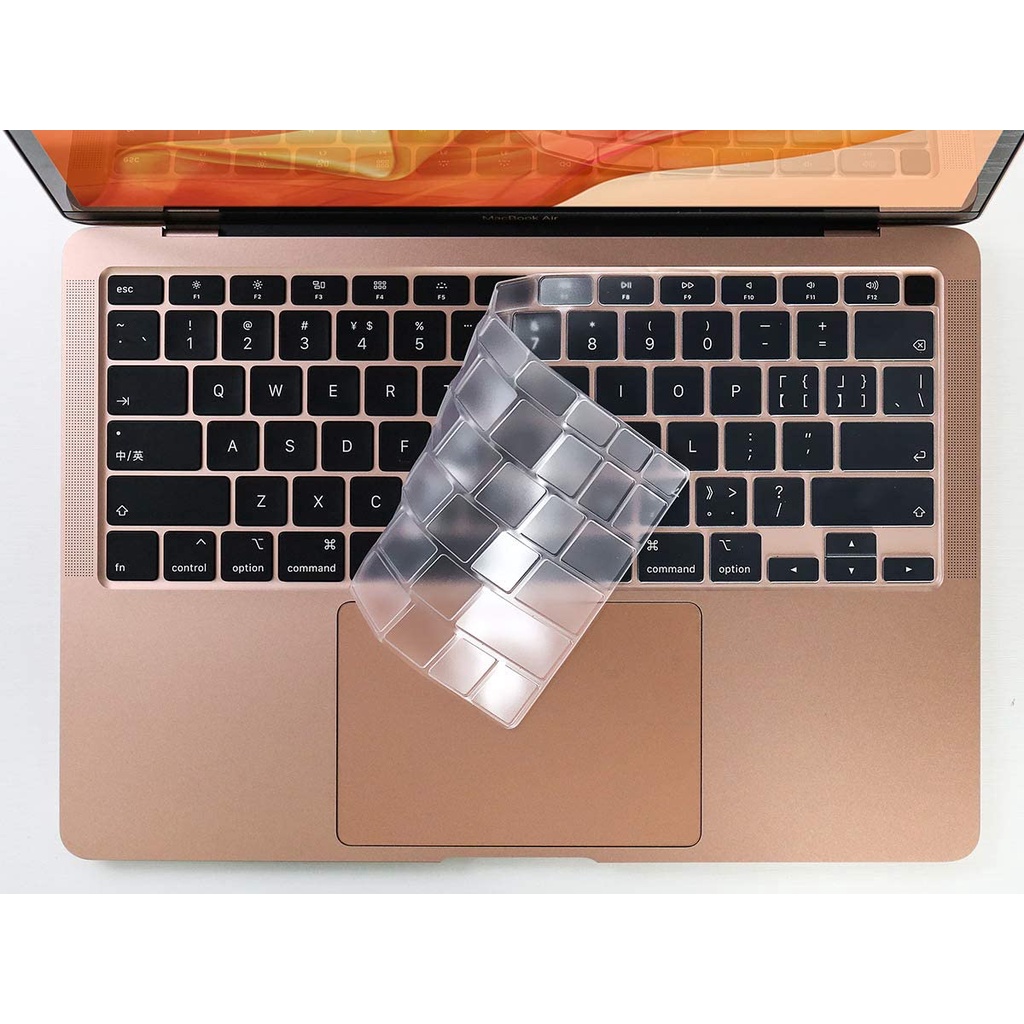 Phủ phím , Lót bàn phím silicon Macbook Air 13&quot; năm ( 2020- 2021 ) , Air M1 model A2179 , A2337