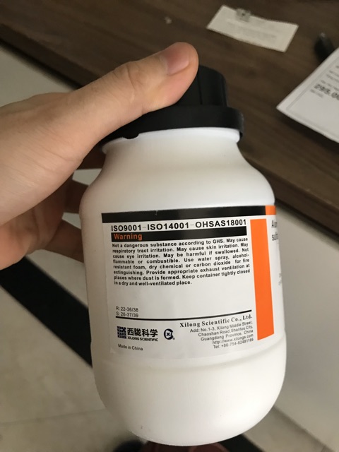 Phèn nhôm lọ 500g KAl2 AlK2 phèn chua