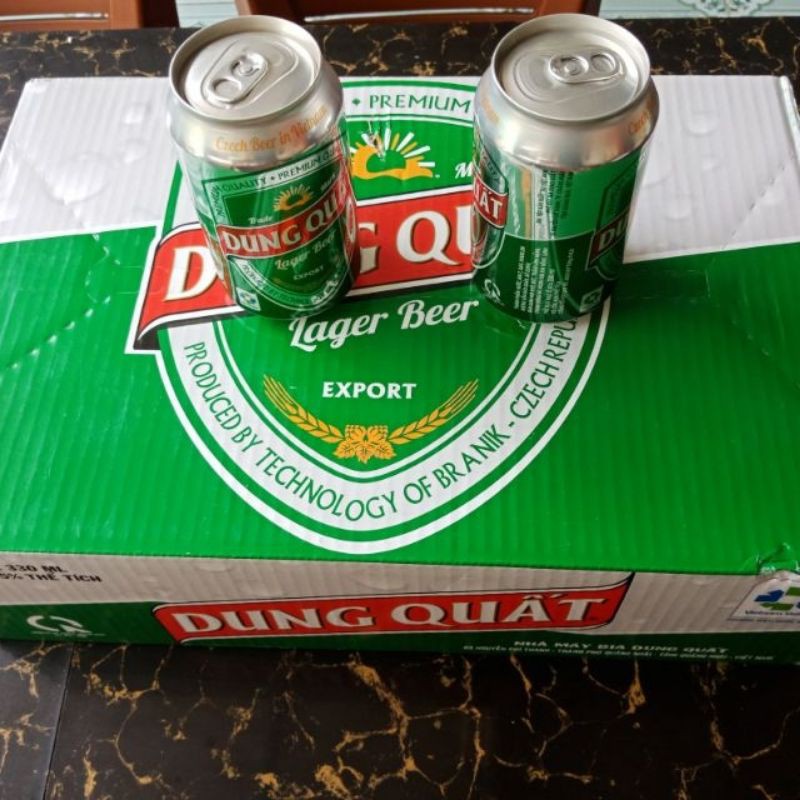 [ SIÊU KHUYẾN MÃI] BIA DUNG QUẤT LON 330ml