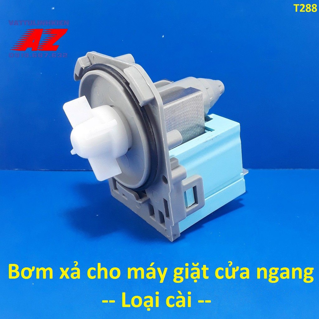 Bơm xả 220V-40W cho máy giặt cửa ngang loại cài