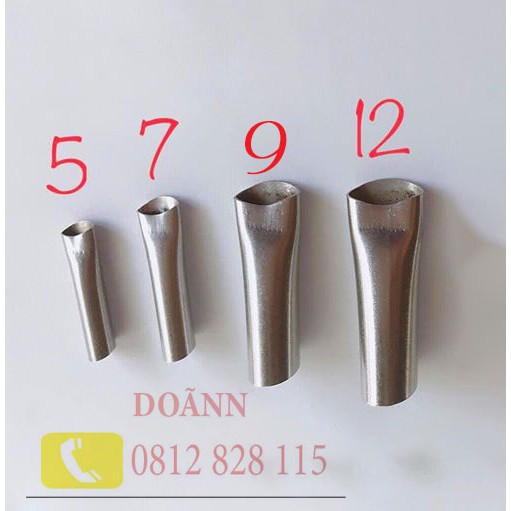 Đầu vòi  keo inox cho súng bắn keo