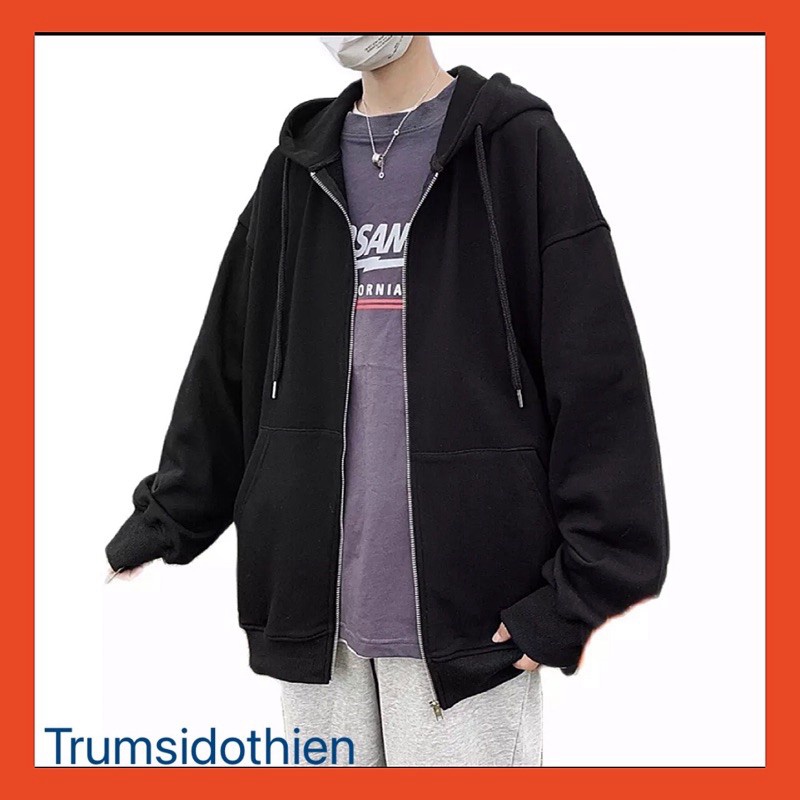 Áo khoác hoodie nỉ ngoại siêu hot 2022 AK NỈ KHÓA KÉO mẫu mới CHP