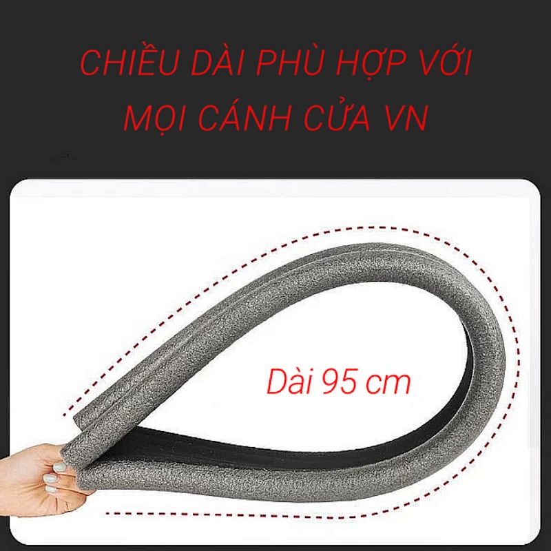 Mút Chặn Khe Cửa Ngăn Gió Lùa, Tiếng Ồn