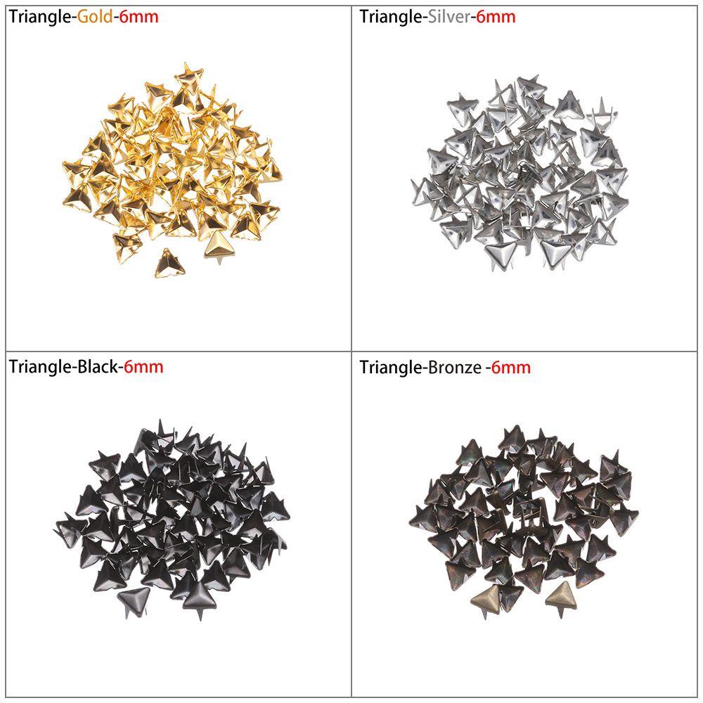 Set 50 Phụ Kiện Khóa Kim Loại Mini 4 / 5 / 6mm Chuyên Dụng Cho Búp Bê