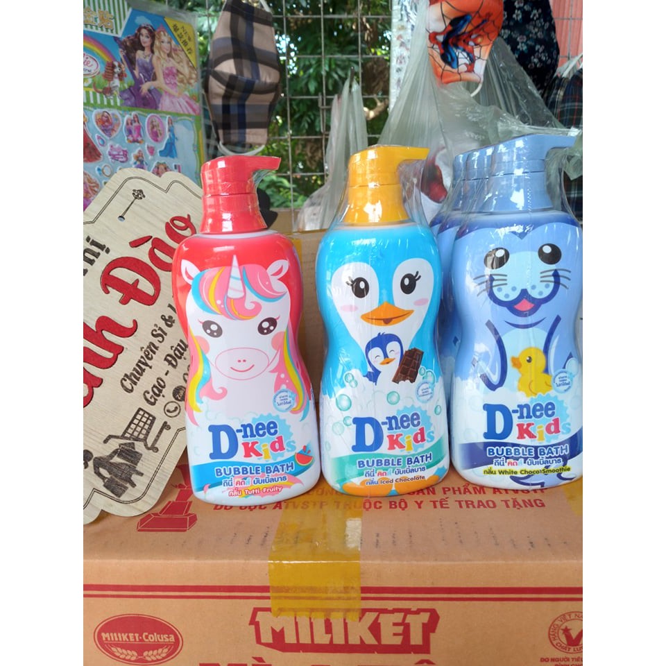 Sữa Tắm Trẻ Em Dnee kids Bubble bath 400ml ( ĐỦ MÀU MỚI)