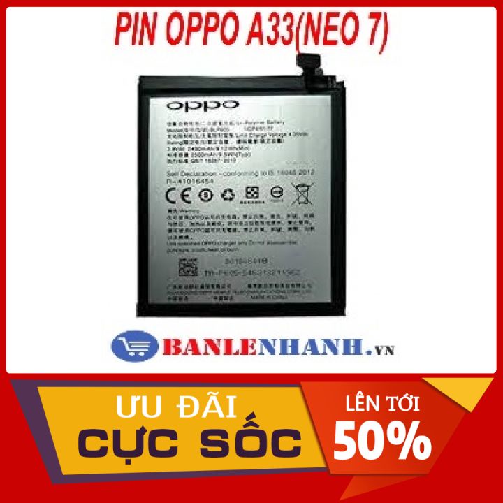 PIN OPPO NEO 7