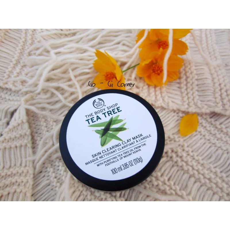 MẶT NẠ THE BODYSHOP TEA TREE SKIN CLEARING CLAY MASK 100ML CHÍNH HÃNG