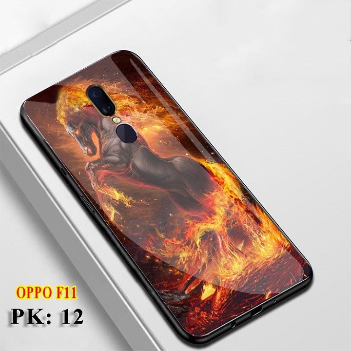 [Freeship] ỐP ĐIỆN THOẠI OPPO F11/ F11 PRO KÍNH IN HOA - Vỏ case Oppo F11 Mặt lưng kính chống trầy xước, đẹp, cao cấp