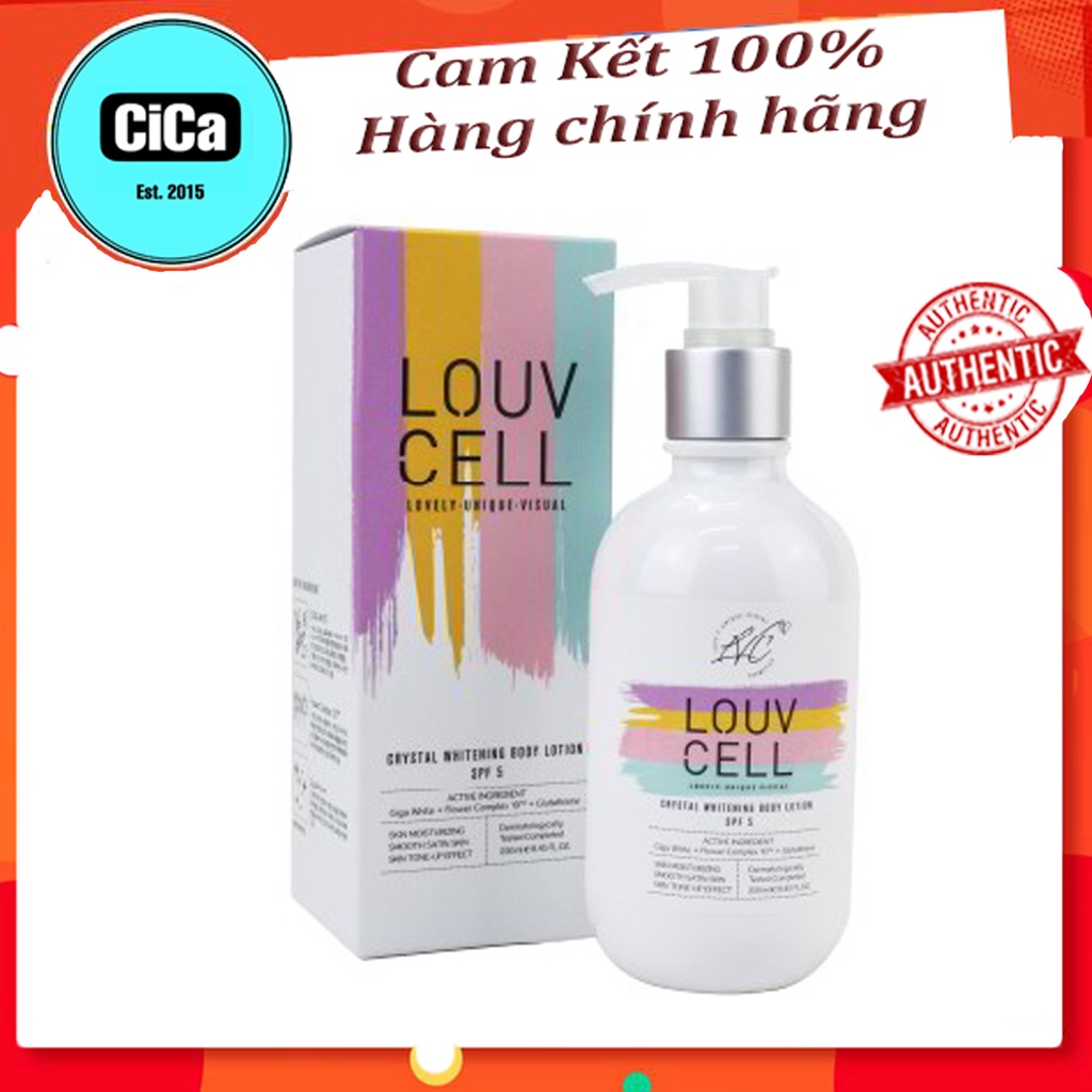 Kem dưỡng trắng Body LOUV CELL