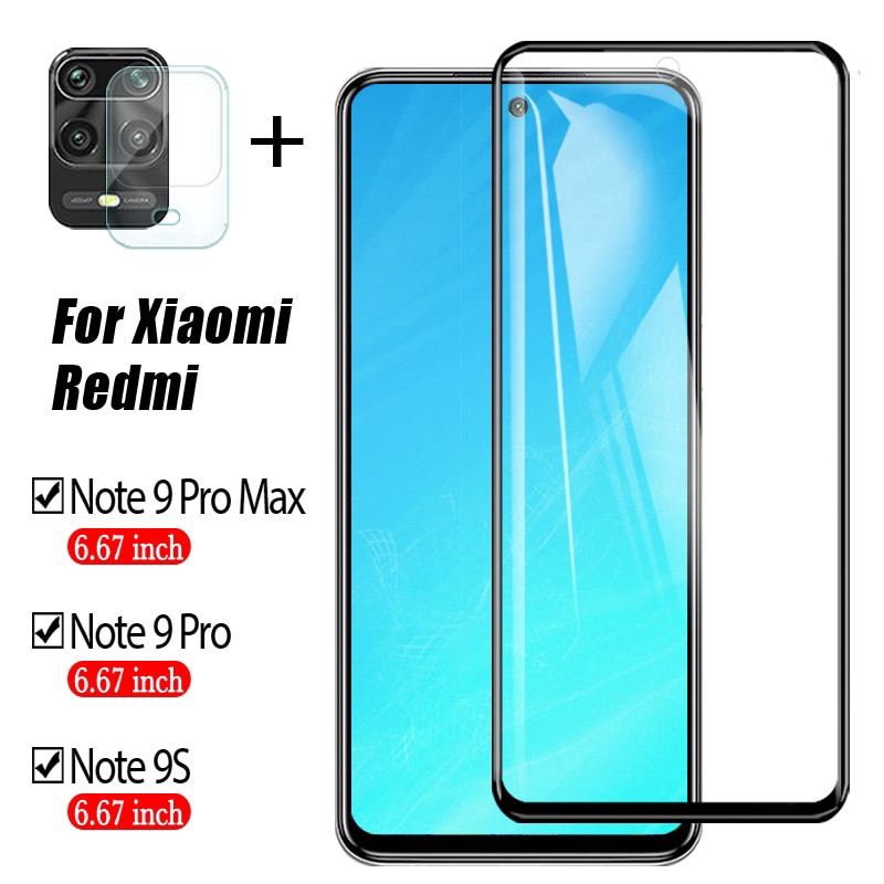Kính Cường Lực 9h Bảo Vệ Màn Hình Điện Thoại Xiaomi Redmi Note 9s 9 Pro Max