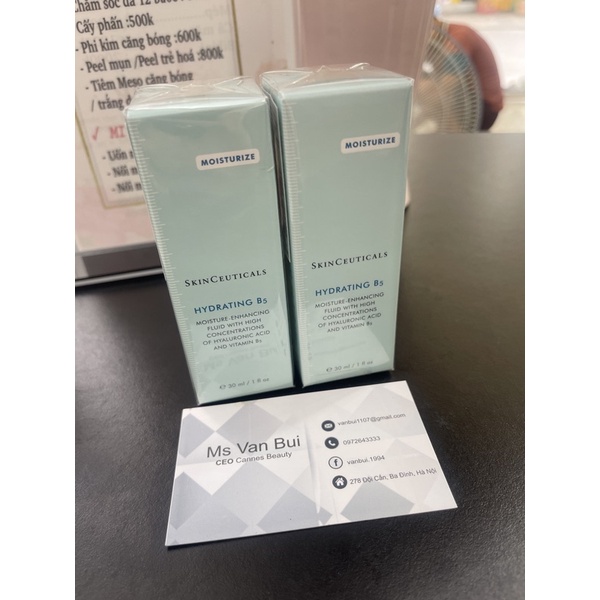 Serum Dưỡng Ẩm Và Phục Hồi Da Skinceuticals b5 Hydrating B5, 30 ml