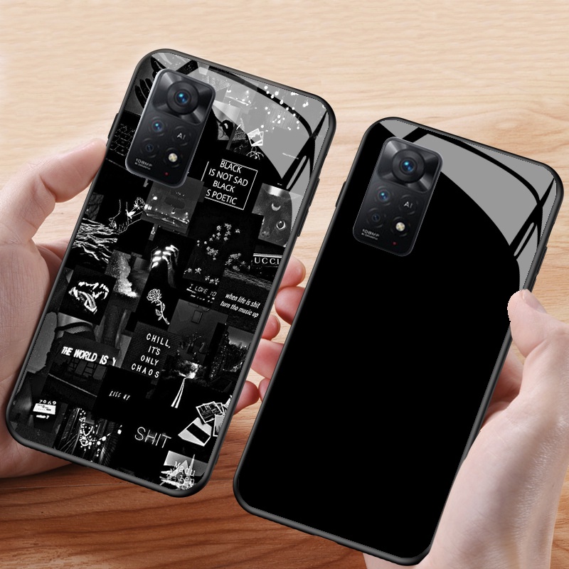 Ốp lưng kính cường lực dòng Xiaomi Redmi note 11, Redmi note 11s, Redmi note 11 pro các mẫu dành cho nam
