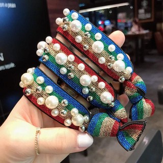 Dây buộc tóc hạt tròn nhỏ